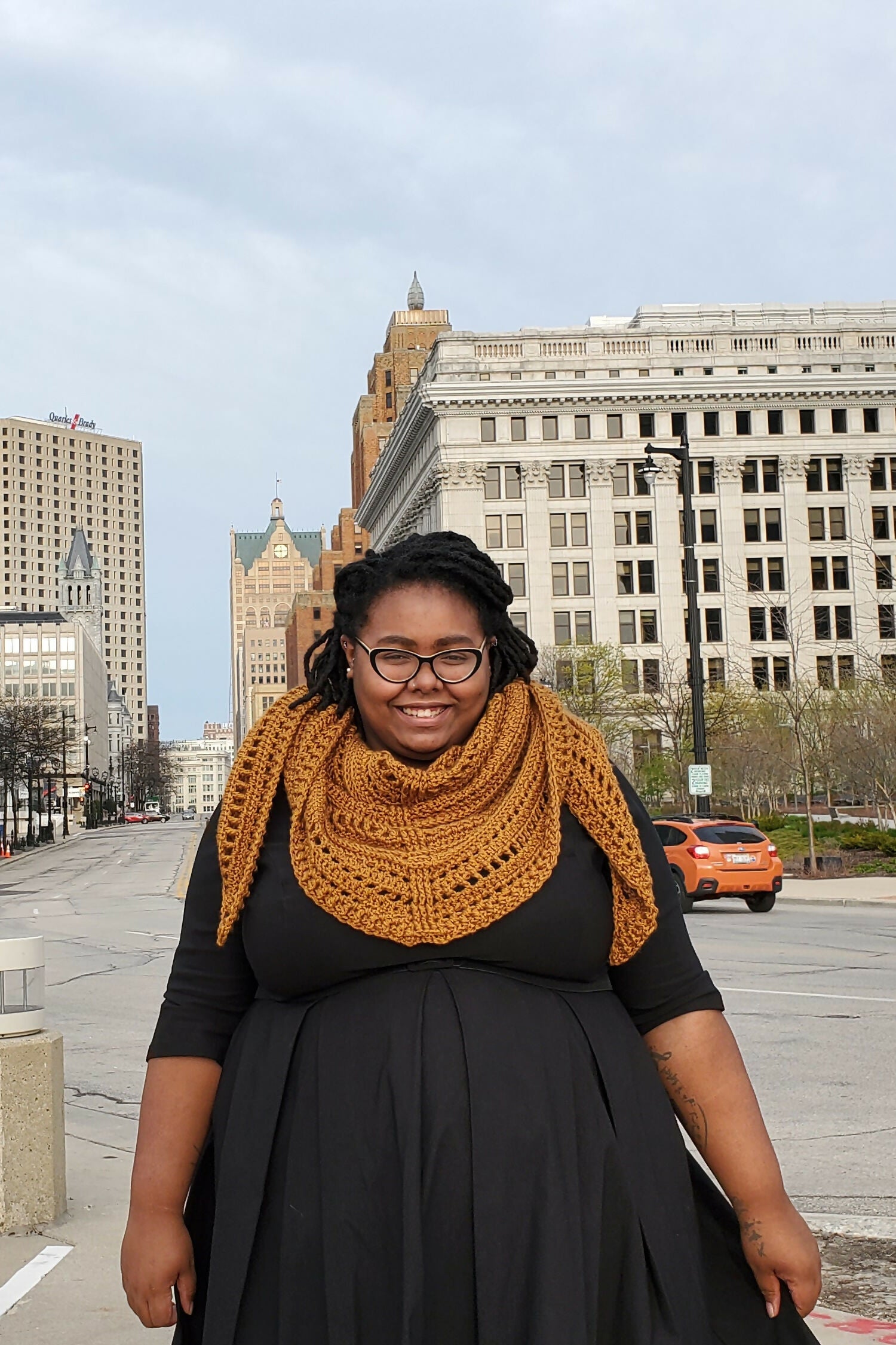 Skylines Shawl (Crochet)