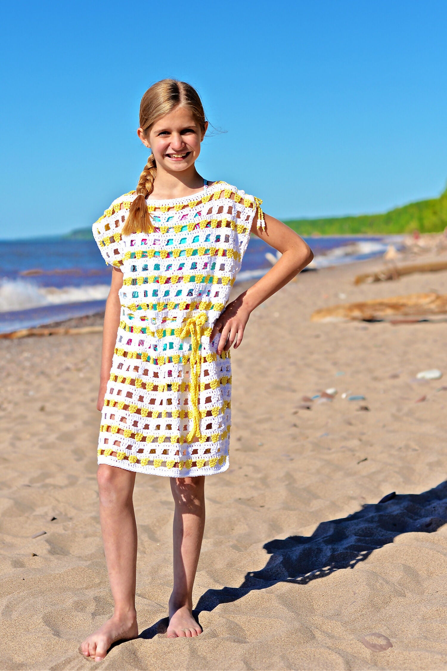 Sunny Days Beach Cover-Up (Crochet)