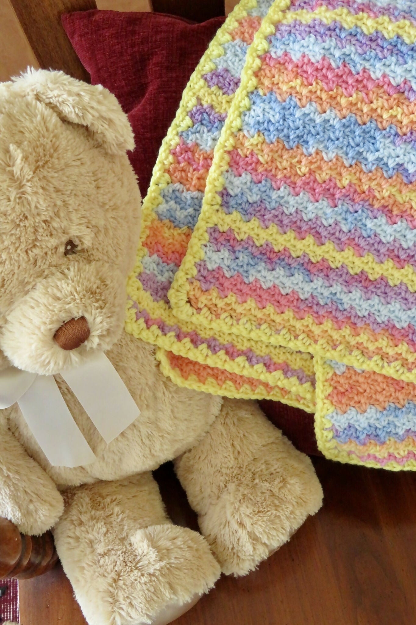 Parfait Dreams Baby Blanket (Crochet)