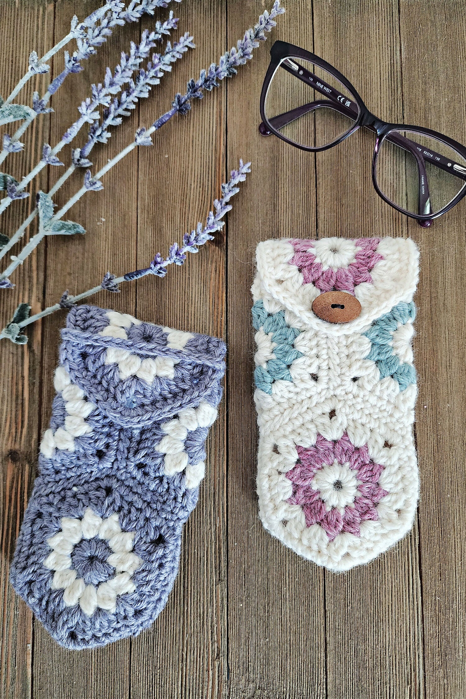 Crochet Eyeglass Case (Crochet)