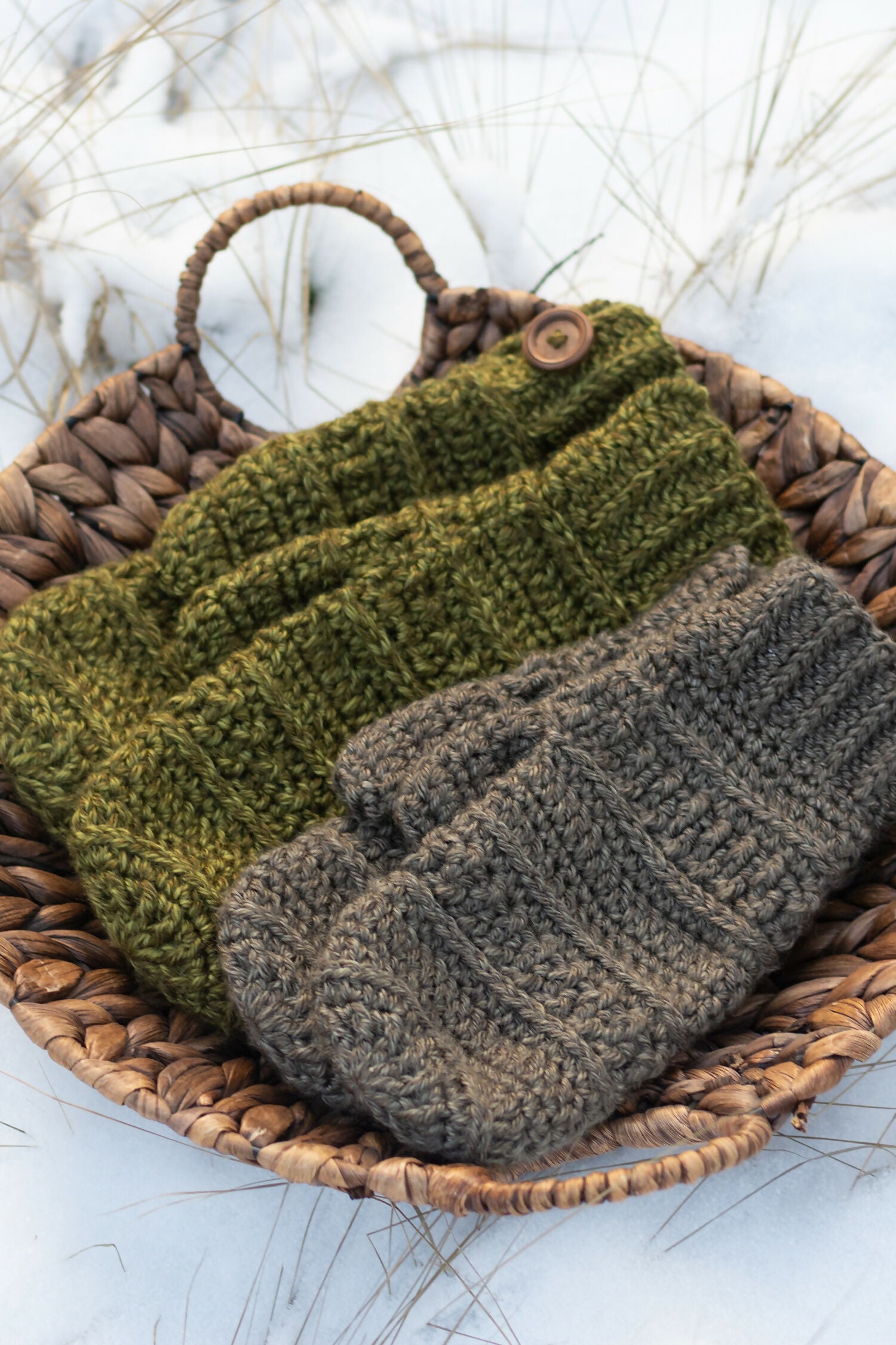 Wanderlust Mittens (Crochet)