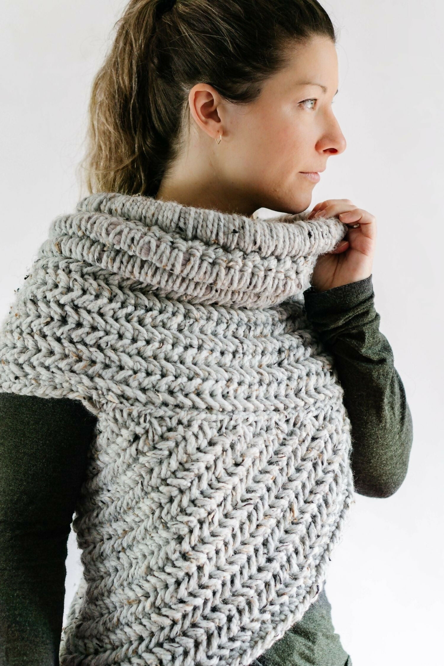 The Asymmetric Cowl (Crochet)